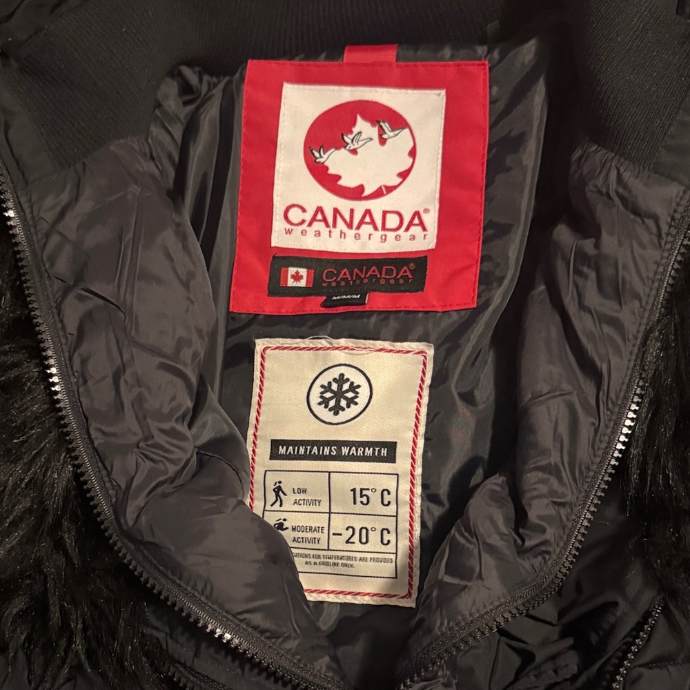 Canada Weather Gear Women's Black Ski Jacket